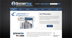 Desktop Screenshot of destinytool.com