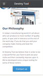 Mobile Screenshot of destinytool.com